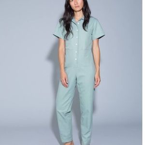Ilana Kohn Tia Short Sleeve Jumpsuit Oat